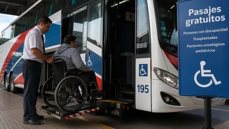 Pasajes gratis para personas con discapacidad: qué cambia tras la nueva resolución del Gobierno
